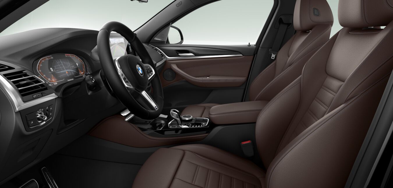 BMW BMW X im Innenraum seitlich