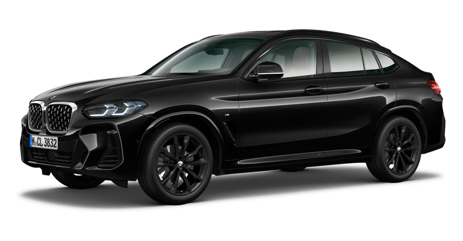 BMW BMW X in Schwarz von vorne