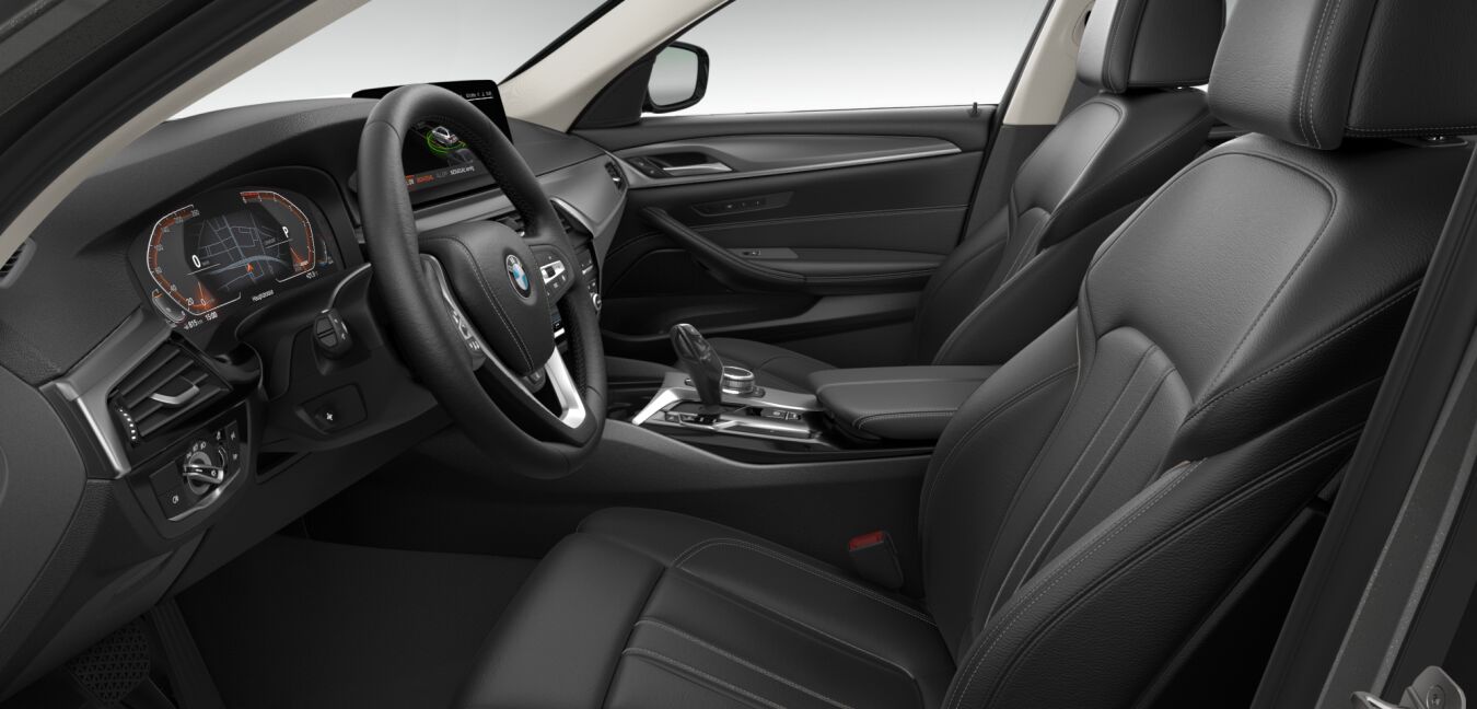 BMW BMW 5er im Innenraum seitlich