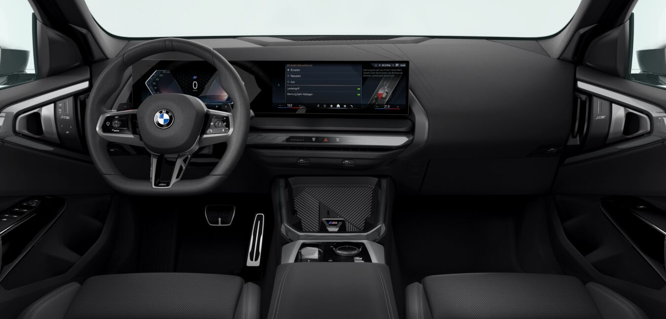 BMW BMW X im Innenraum von vorne