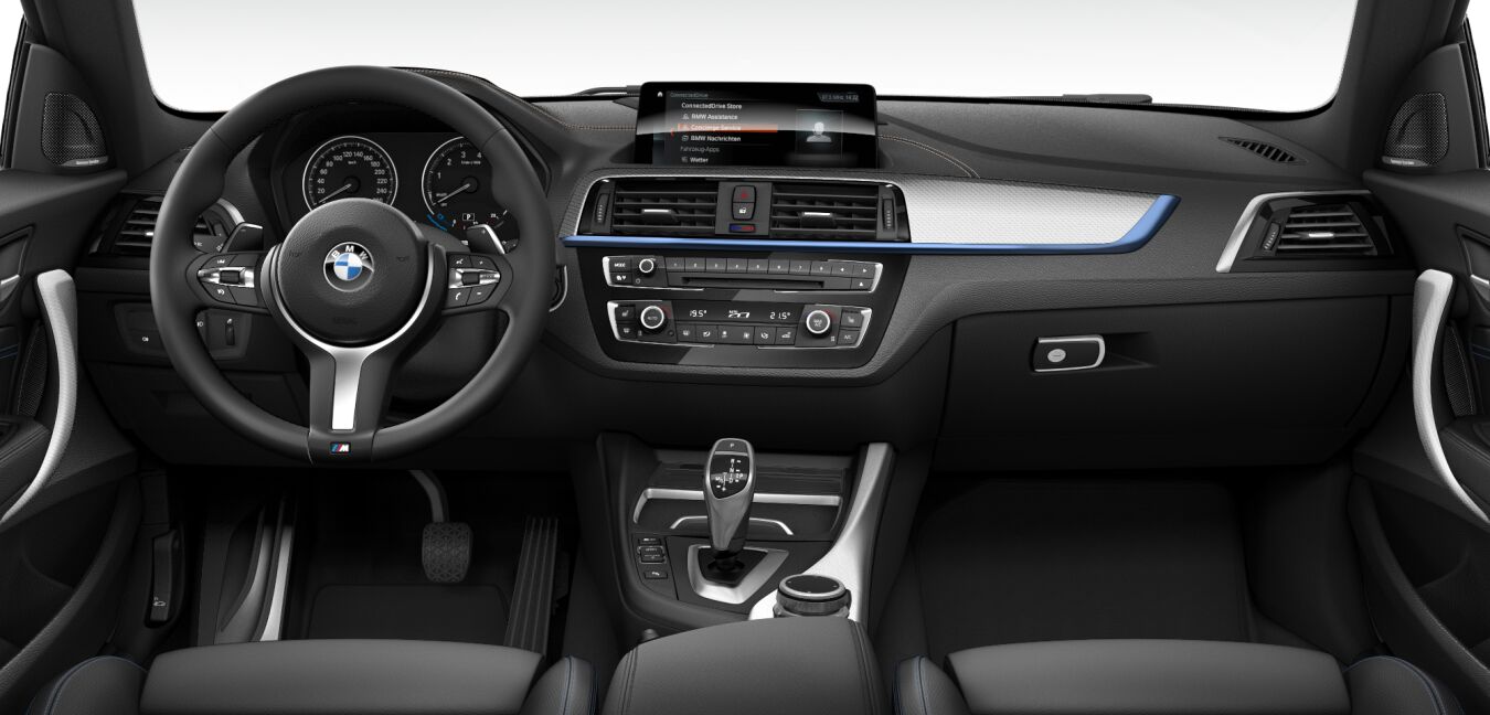 BMW BMW 2er im Innenraum von vorne