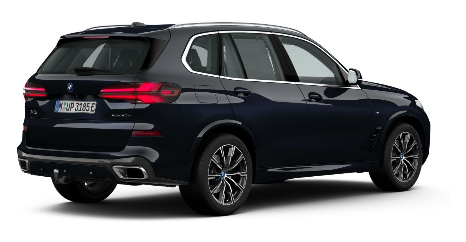 BMW BMW X in Schwarz von hinten BMW BMW X in Schwarz von hinten