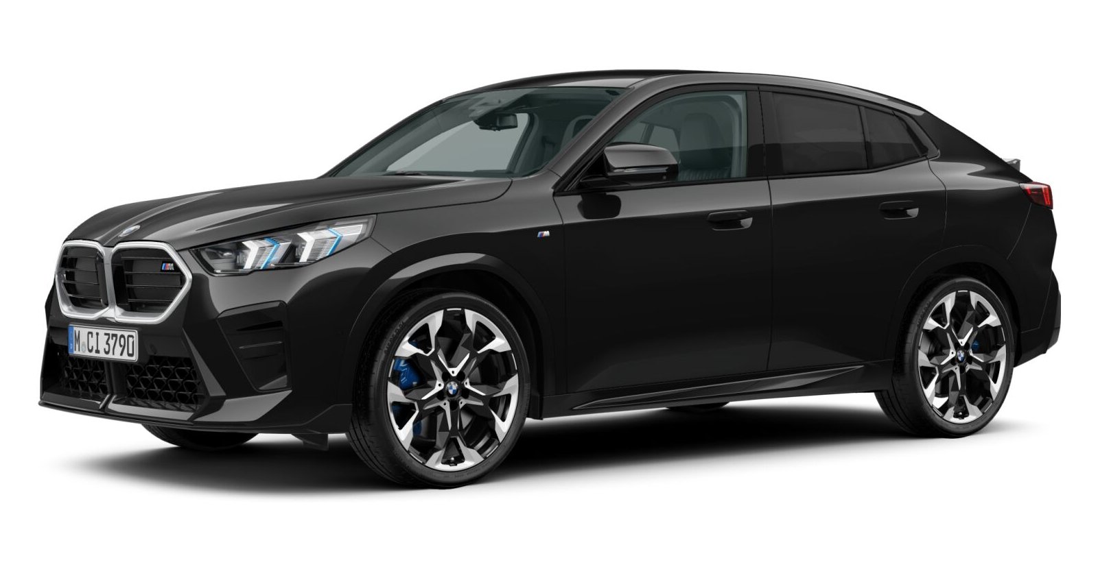 BMW BMW X in Schwarz von vorne
