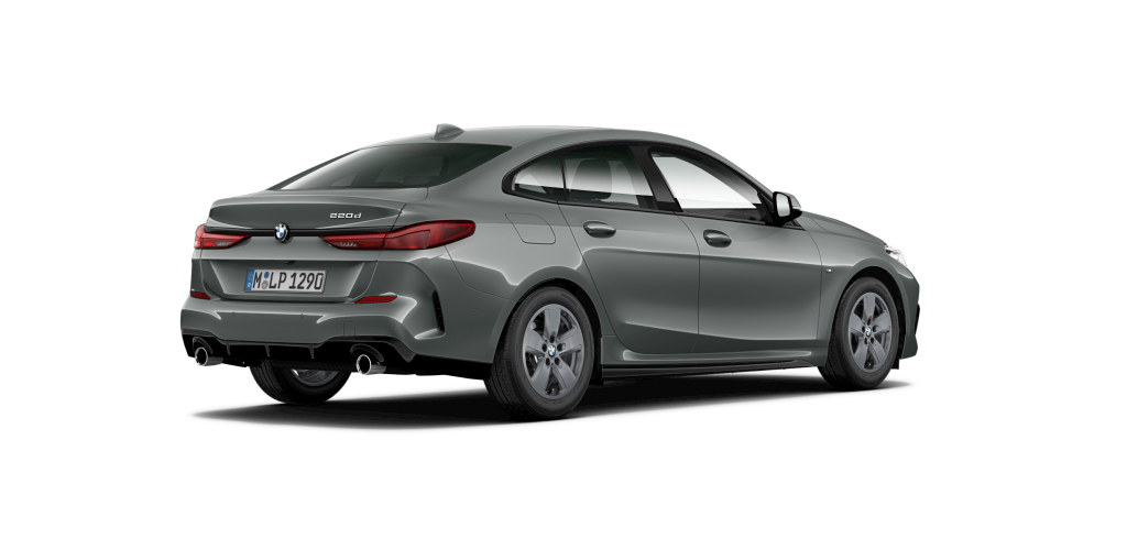 BMW BMW 2er in Grau von hinten BMW BMW 2er in Grau von hinten