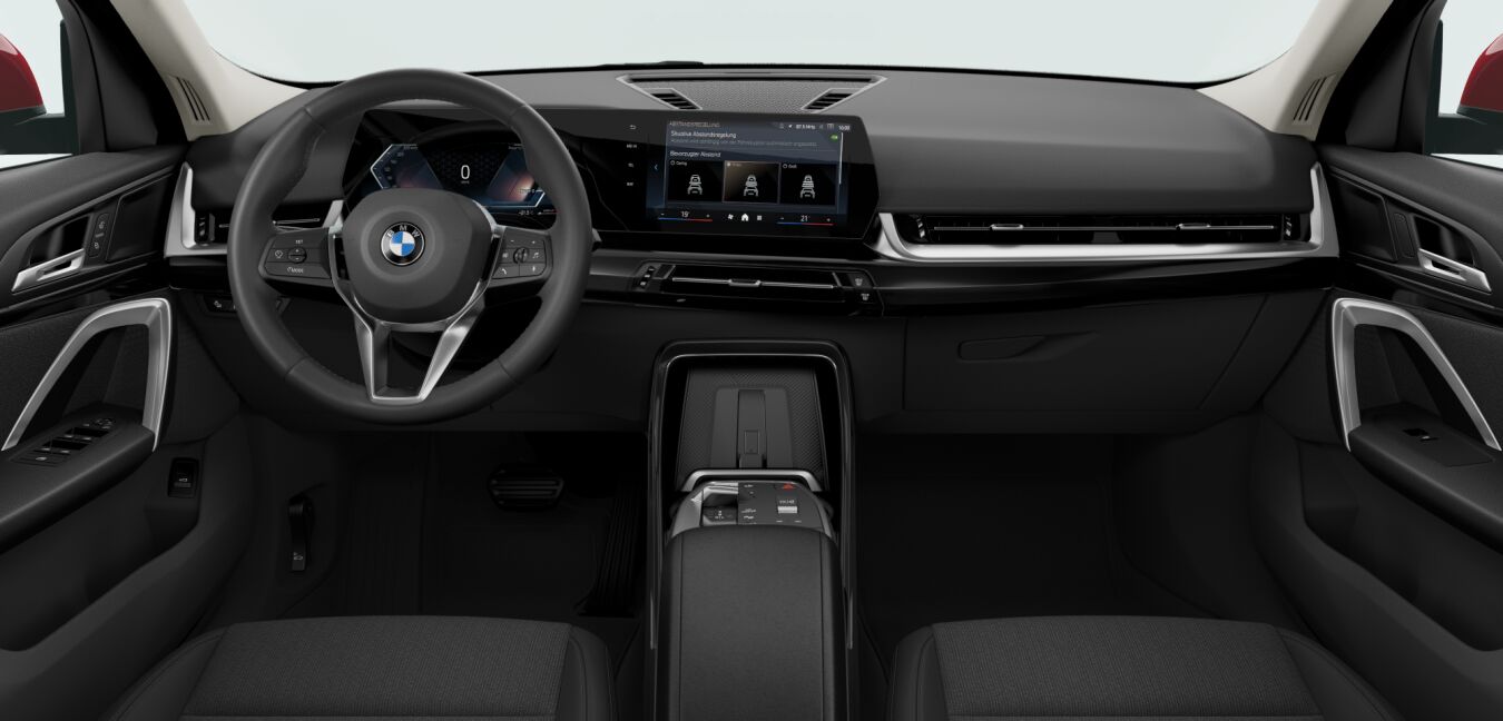 BMW BMW X im Innenraum von vorne