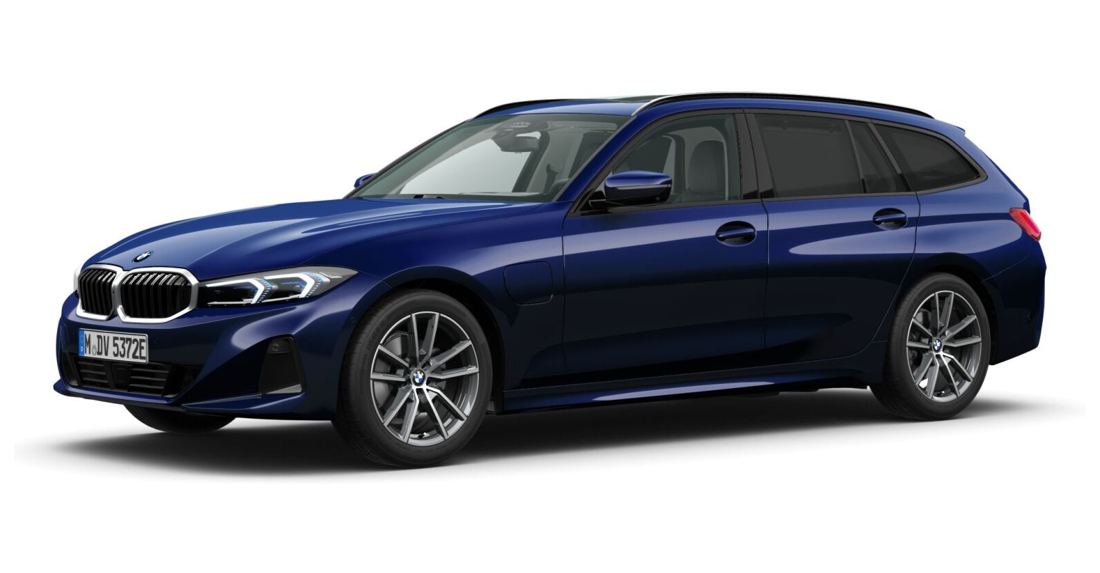 BMW BMW 3er in Blau von vorne