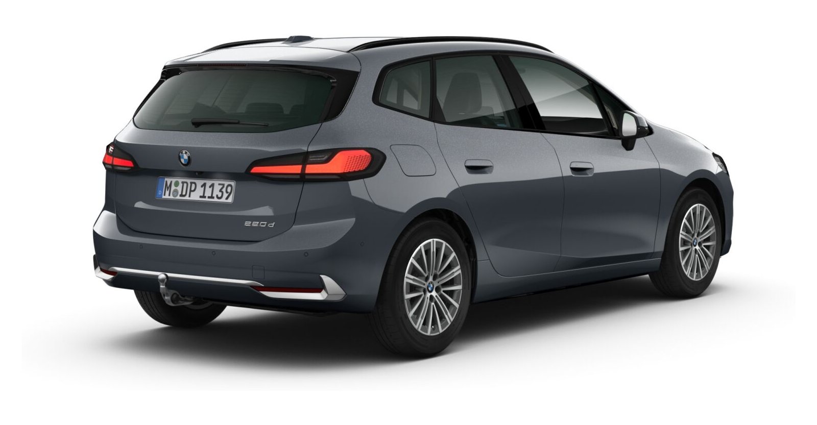 BMW BMW 2er in Grau von hinten BMW BMW 2er in Grau von hinten