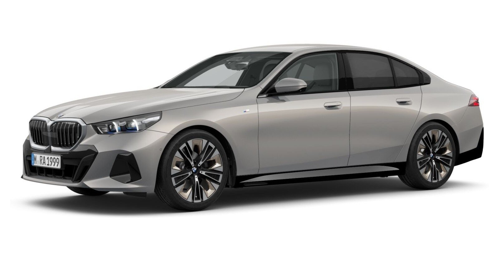 BMW BMW 5er in Grau von vorne BMW BMW 5er in Grau von vorne