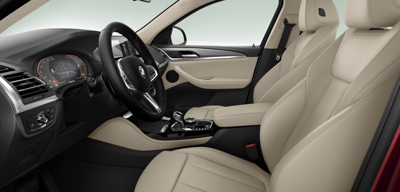 BMW BMW X im Innenraum seitlich