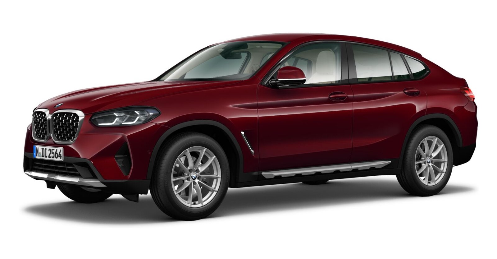 BMW BMW X in Rot von vorne