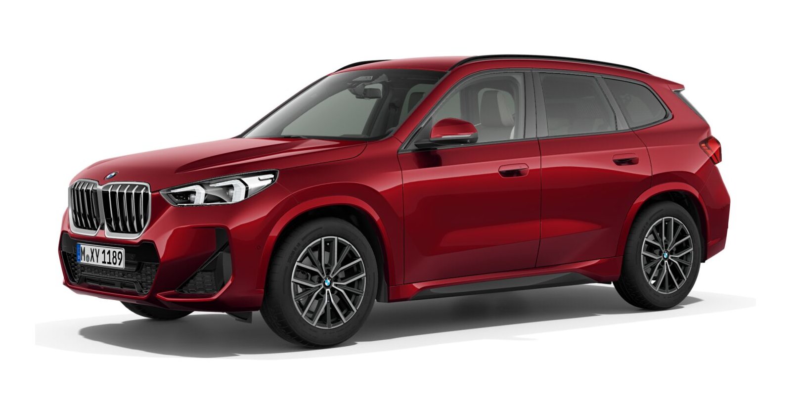 BMW BMW X in Rot von vorne