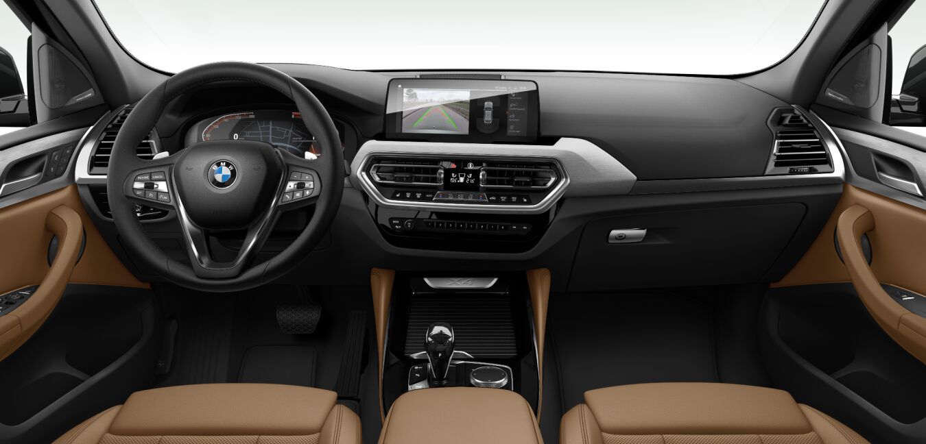 BMW BMW X im Innenraum von vorne