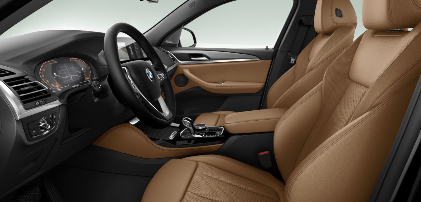 BMW BMW X im Innenraum seitlich