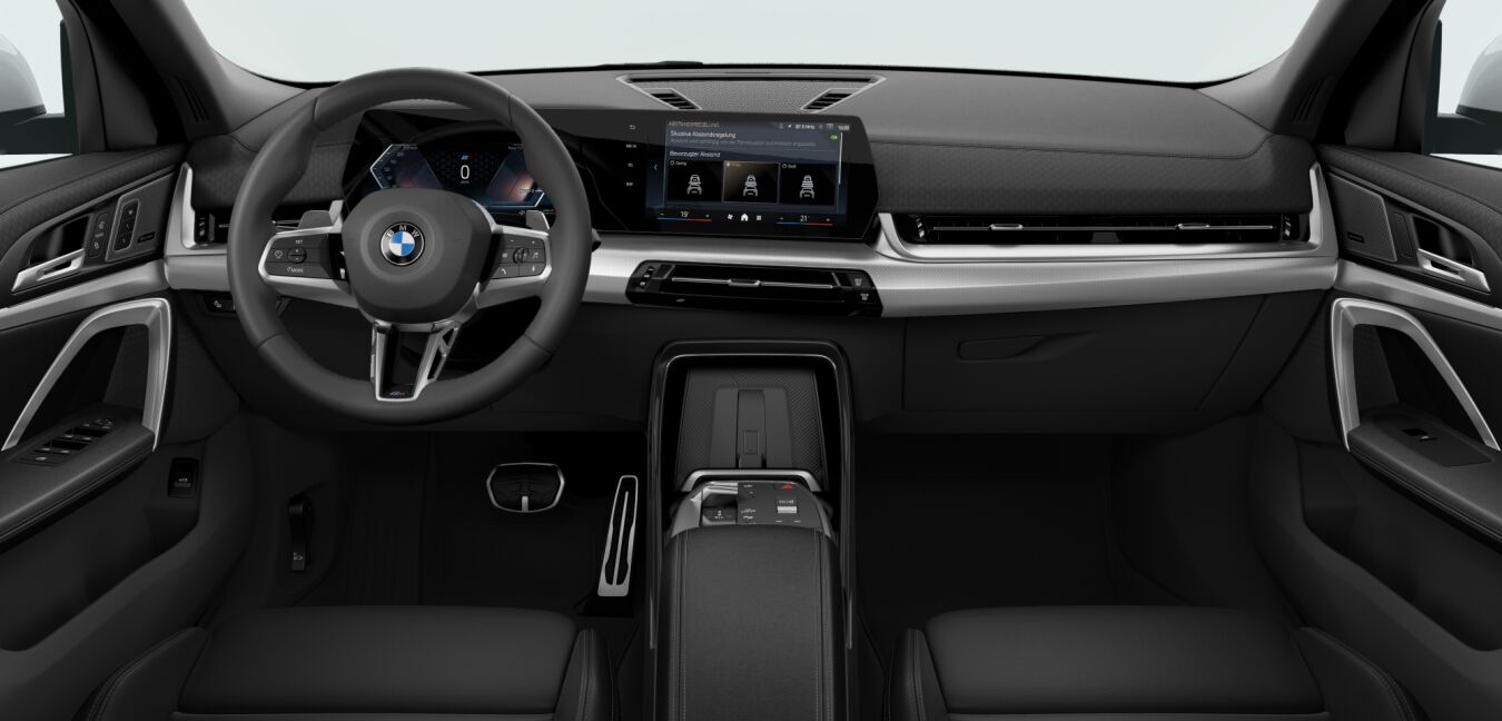 BMW BMW X im Innenraum von vorne