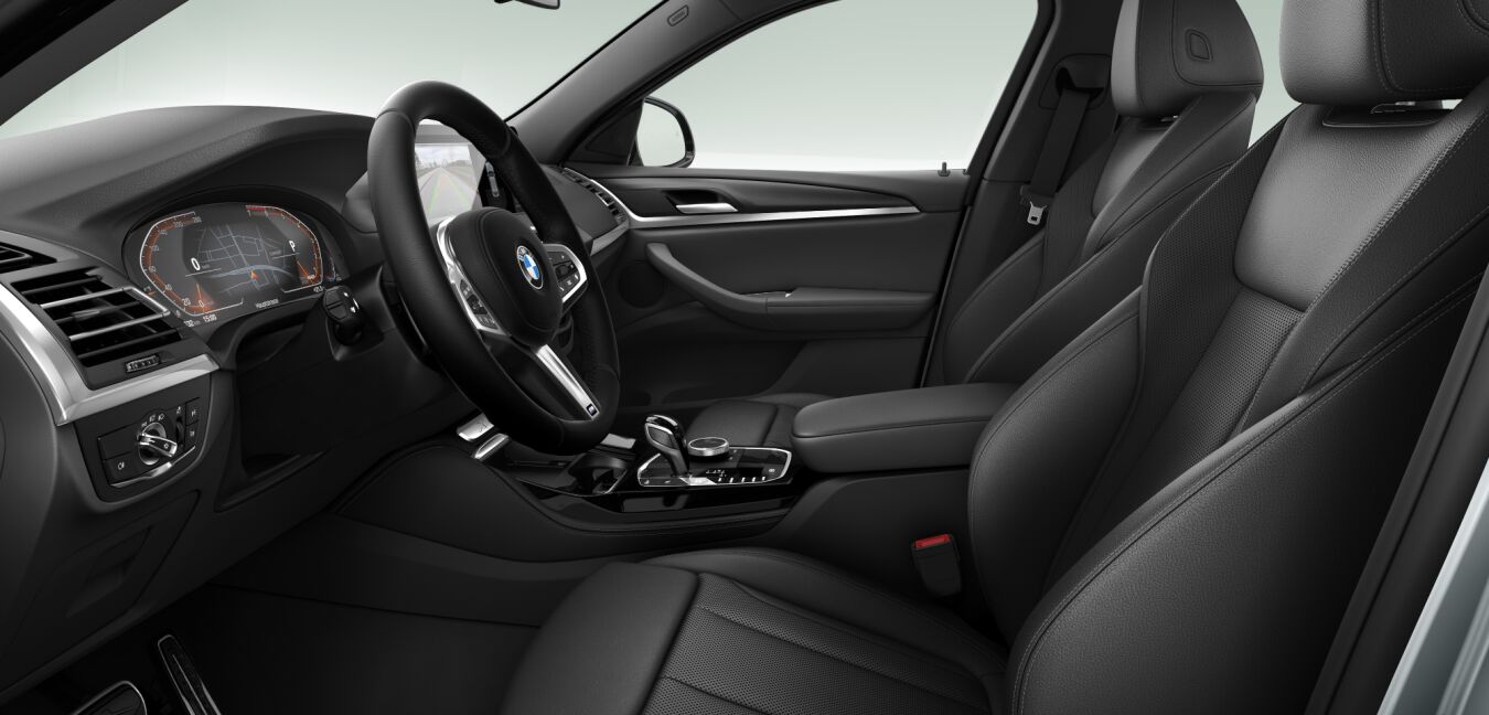 BMW BMW X im Innenraum seitlich