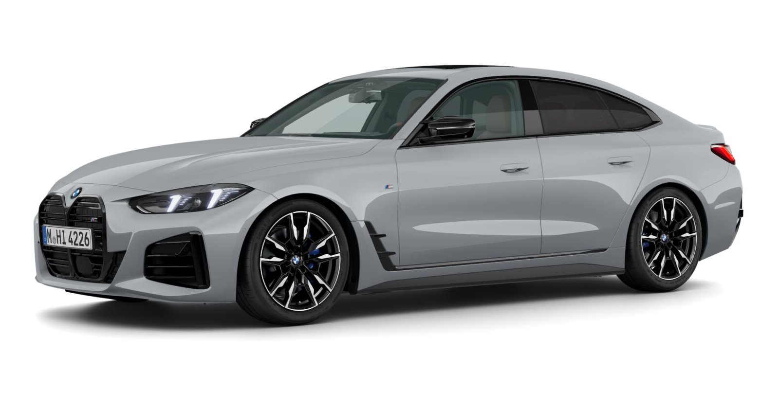 BMW BMW 4er in Grau von vorne