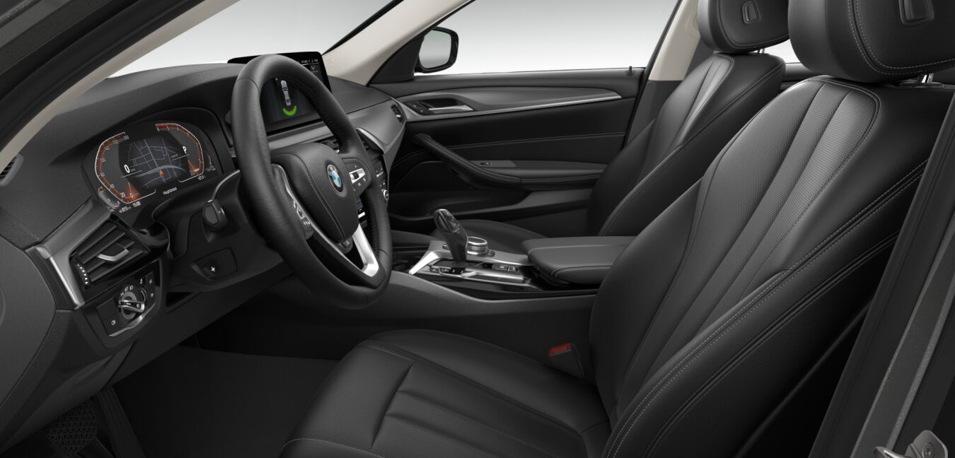 BMW BMW 5er im Innenraum seitlich BMW BMW 5er im Innenraum seitlich