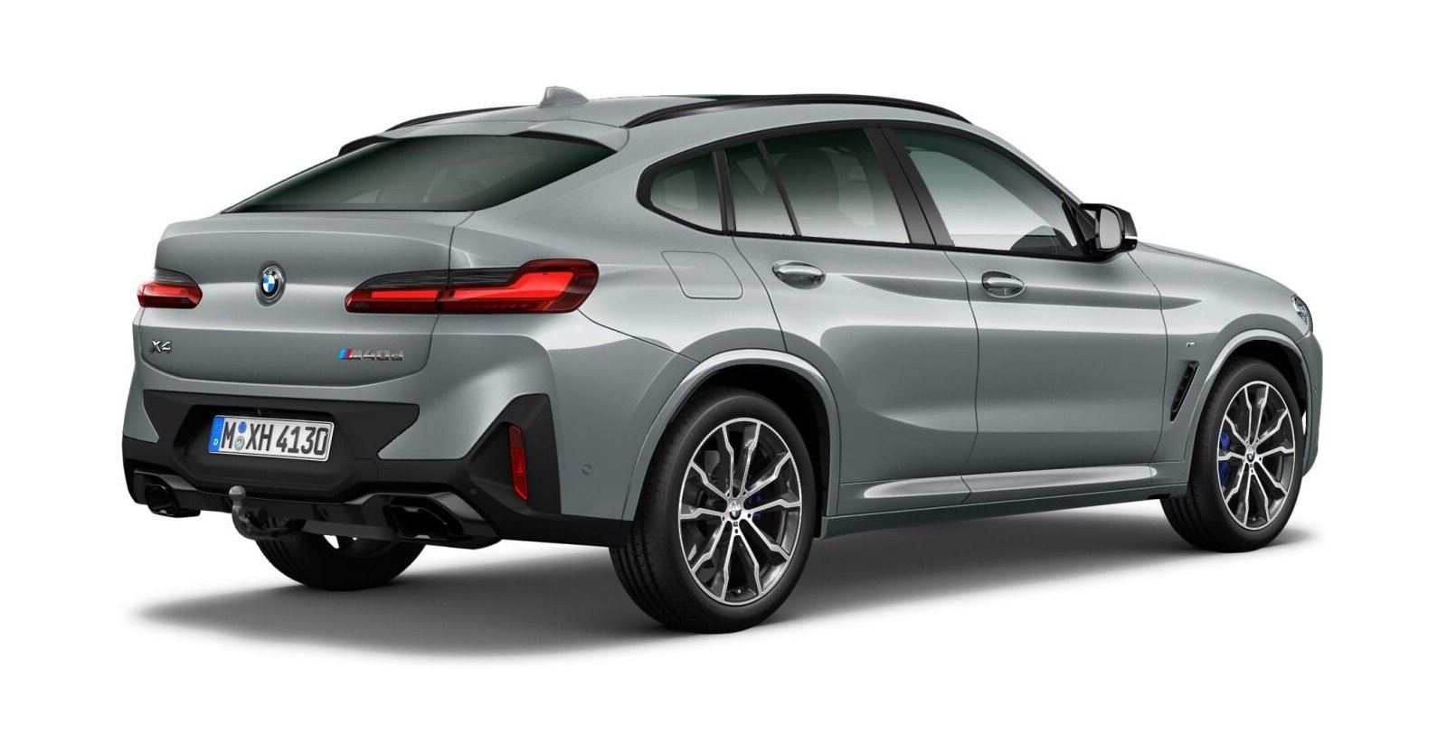 BMW BMW X in Grau von hinten BMW BMW X in Grau von hinten