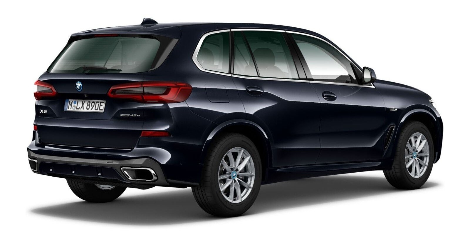 BMW BMW X in Schwarz von hinten BMW BMW X in Schwarz von hinten