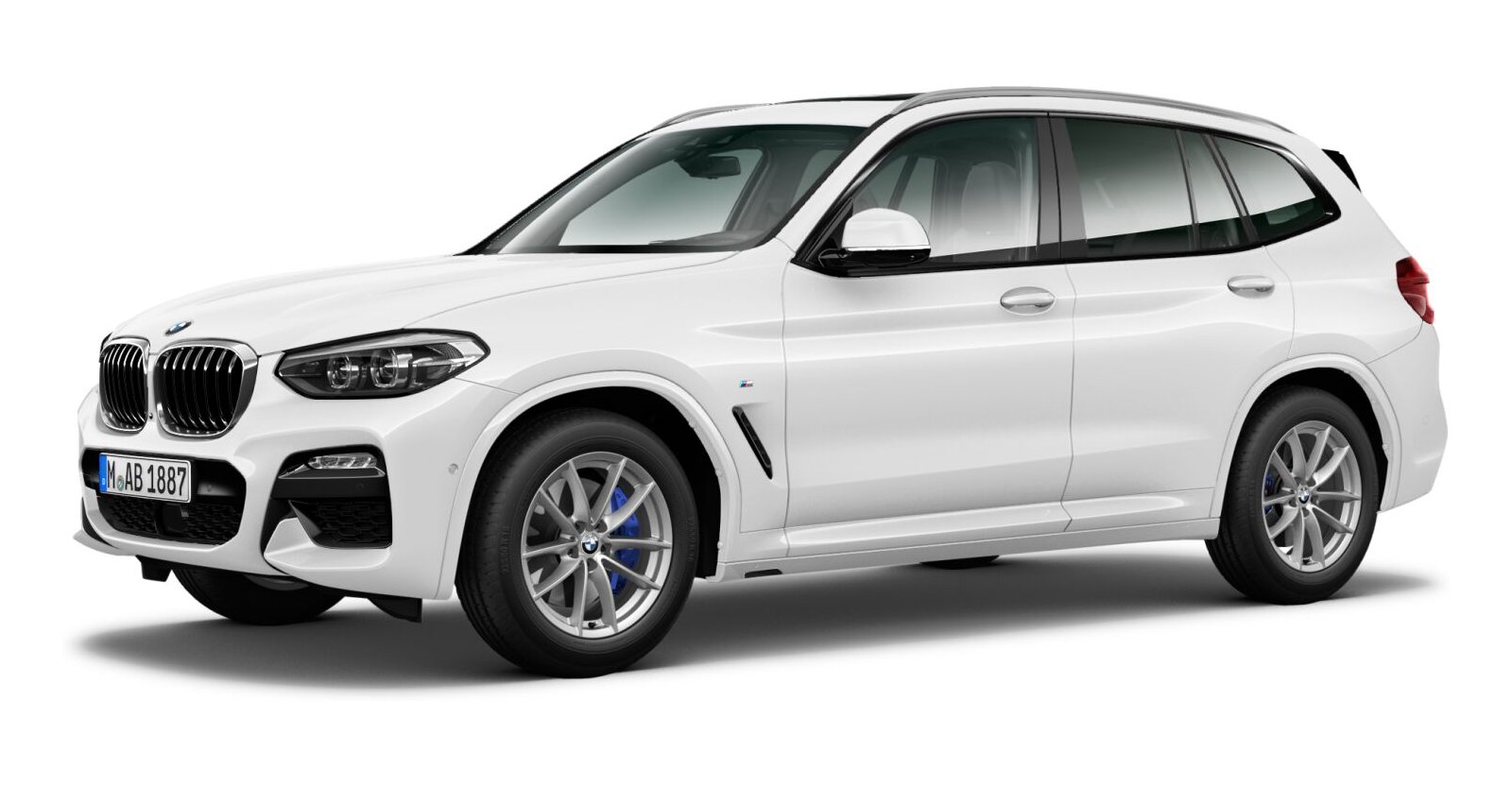 BMW BMW X in Weiß von vorne