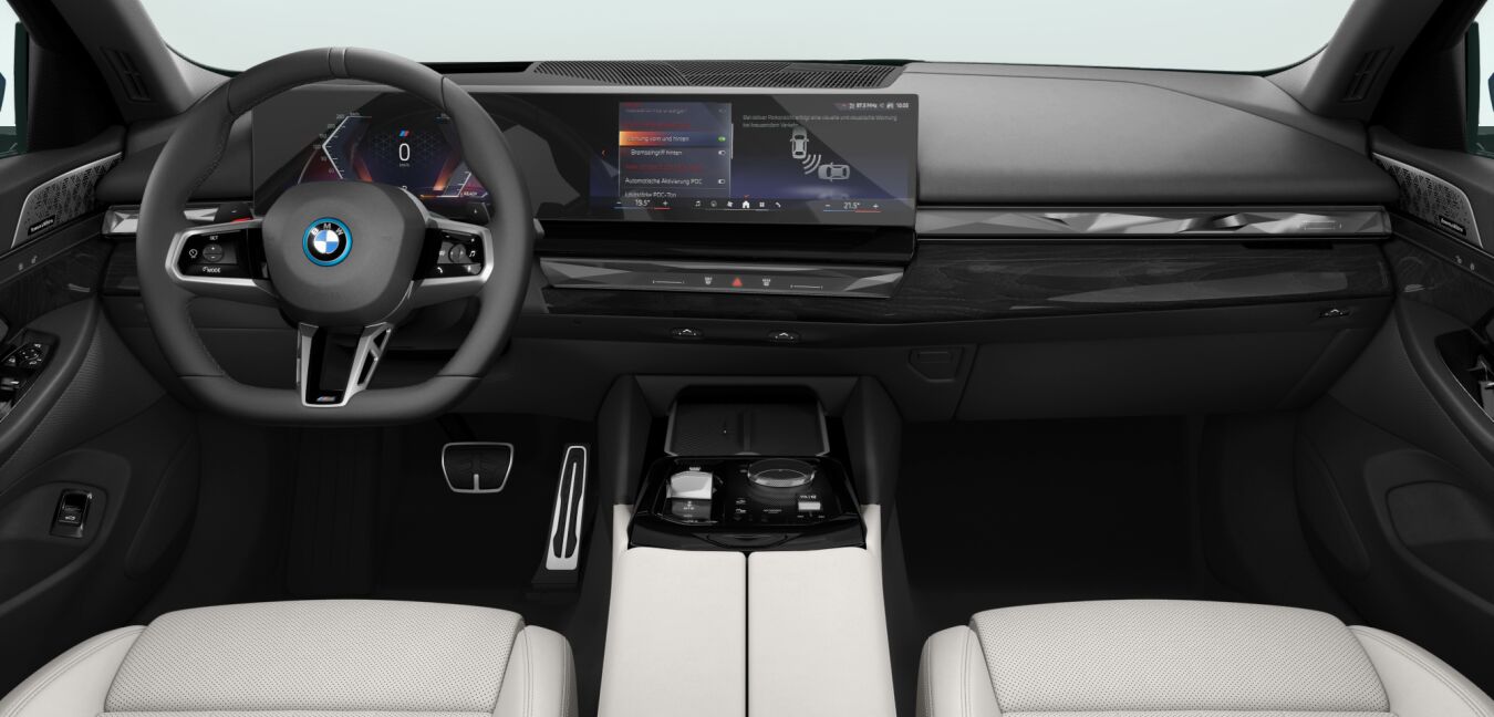 BMW BMW 5er im Innenraum von vorne BMW BMW 5er im Innenraum von vorne