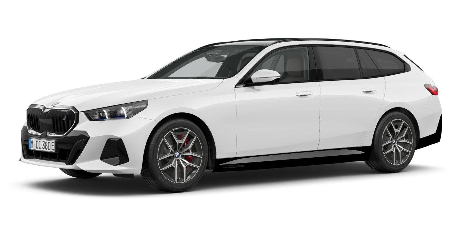 BMW BMW I in Weiß von vorne