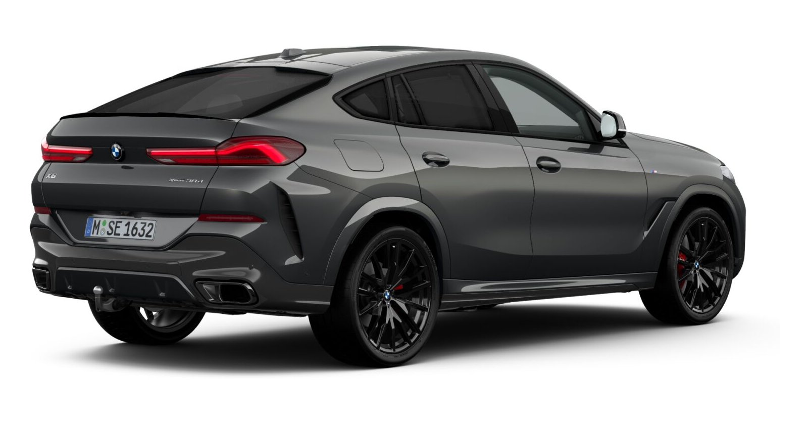 BMW BMW X in Grau von hinten BMW BMW X in Grau von hinten