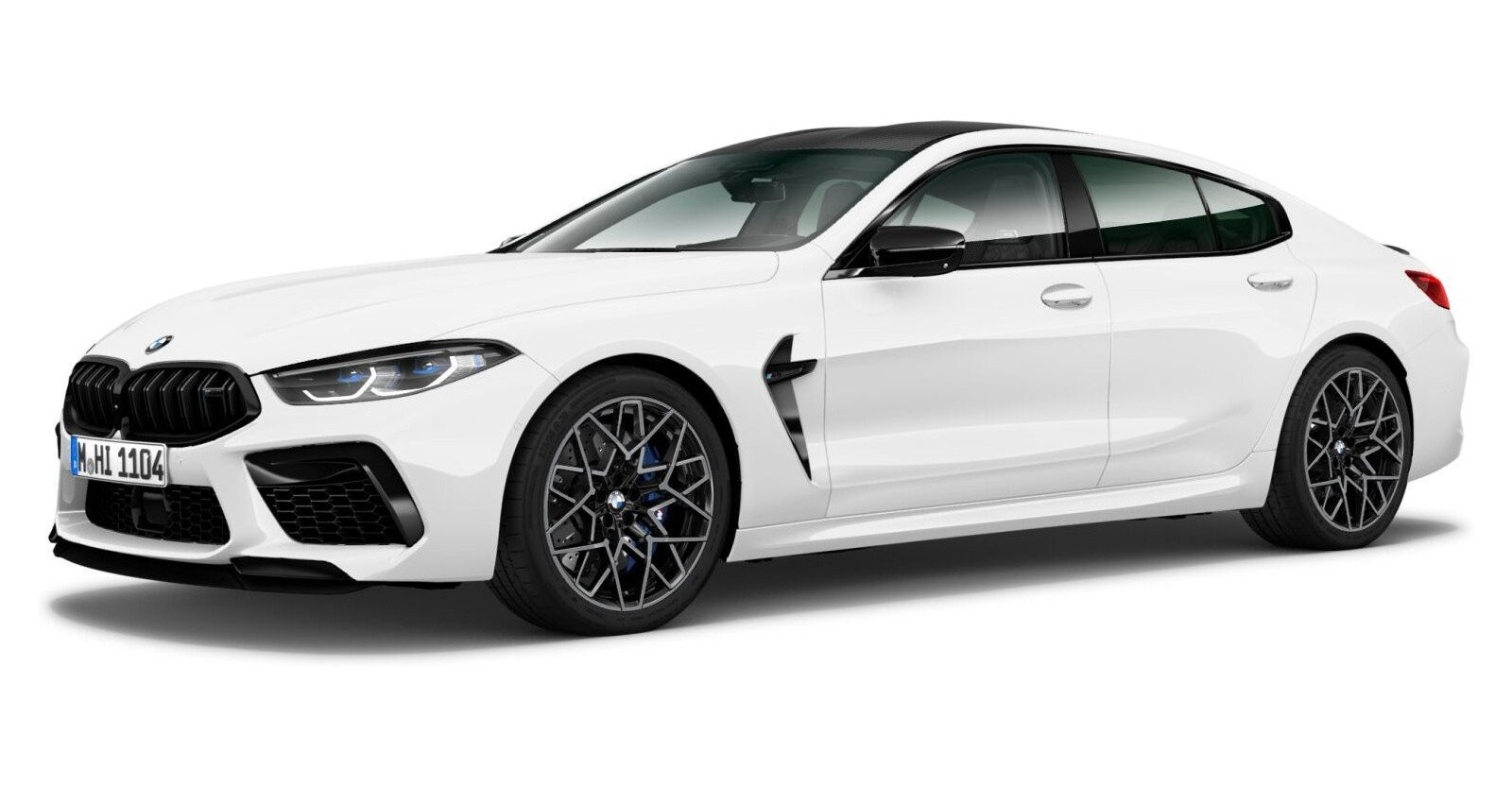 BMW BMW M in Weiß von vorne BMW BMW M in Weiß von vorne