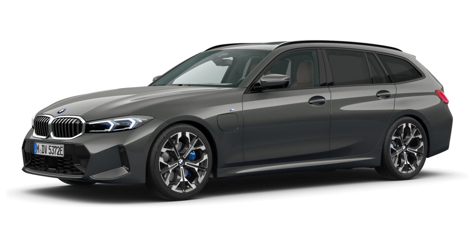 BMW BMW 3er in Grau von vorne