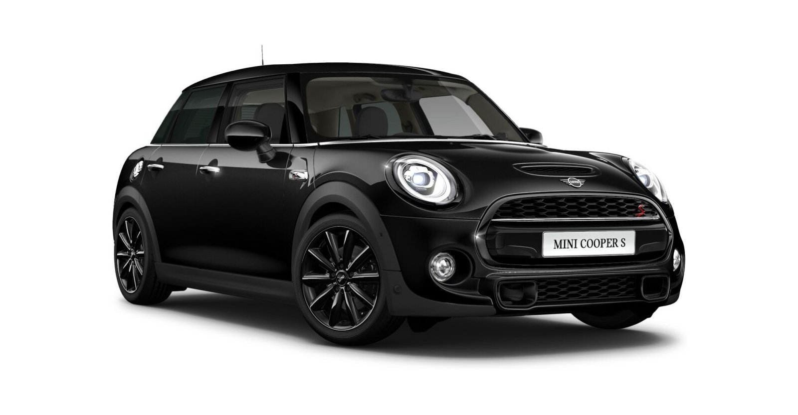 MINI MINI 5-Türer in Schwarz von vorne