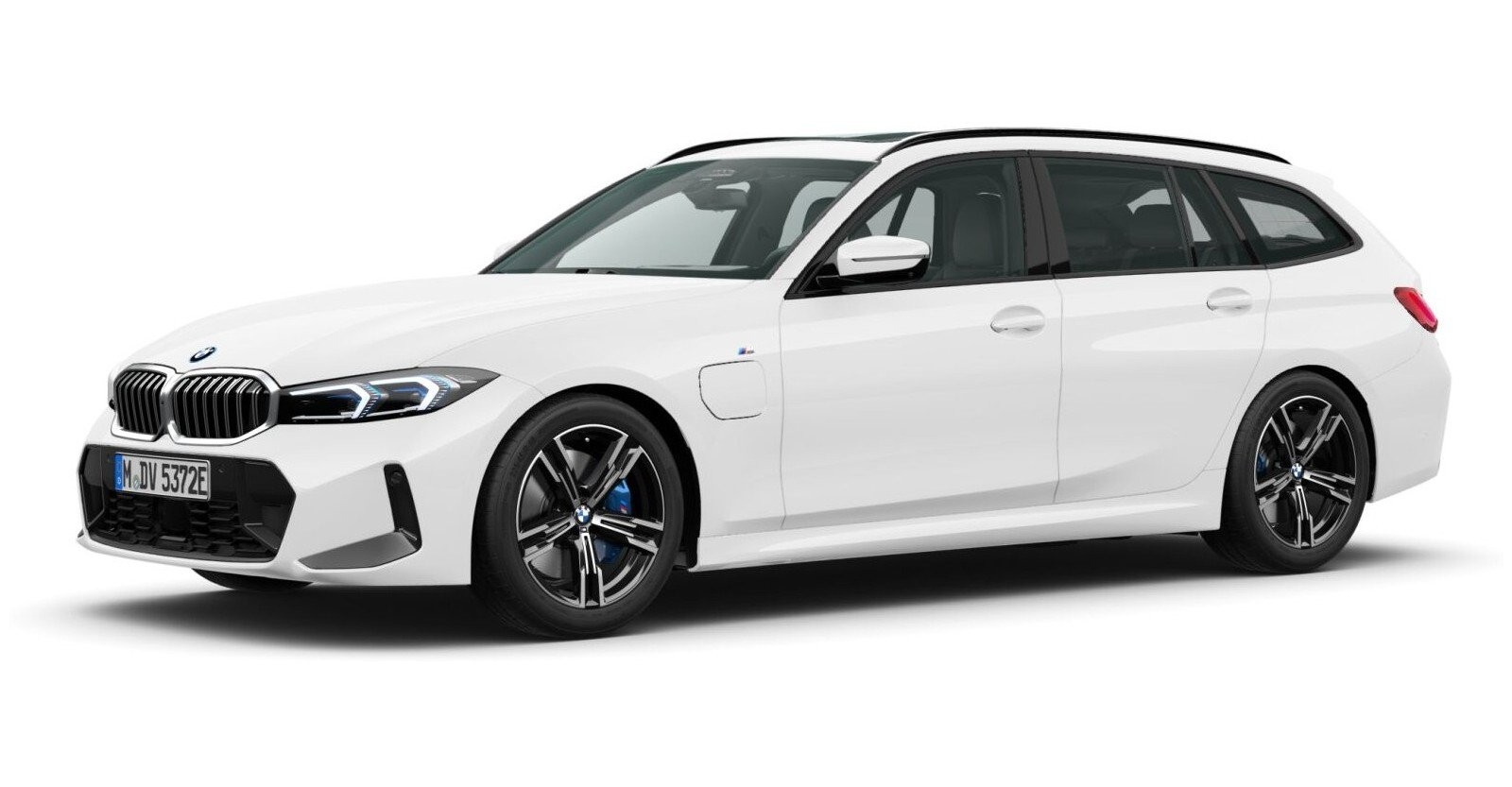 BMW BMW 3er in Weiß von vorne BMW BMW 3er in Weiß von vorne