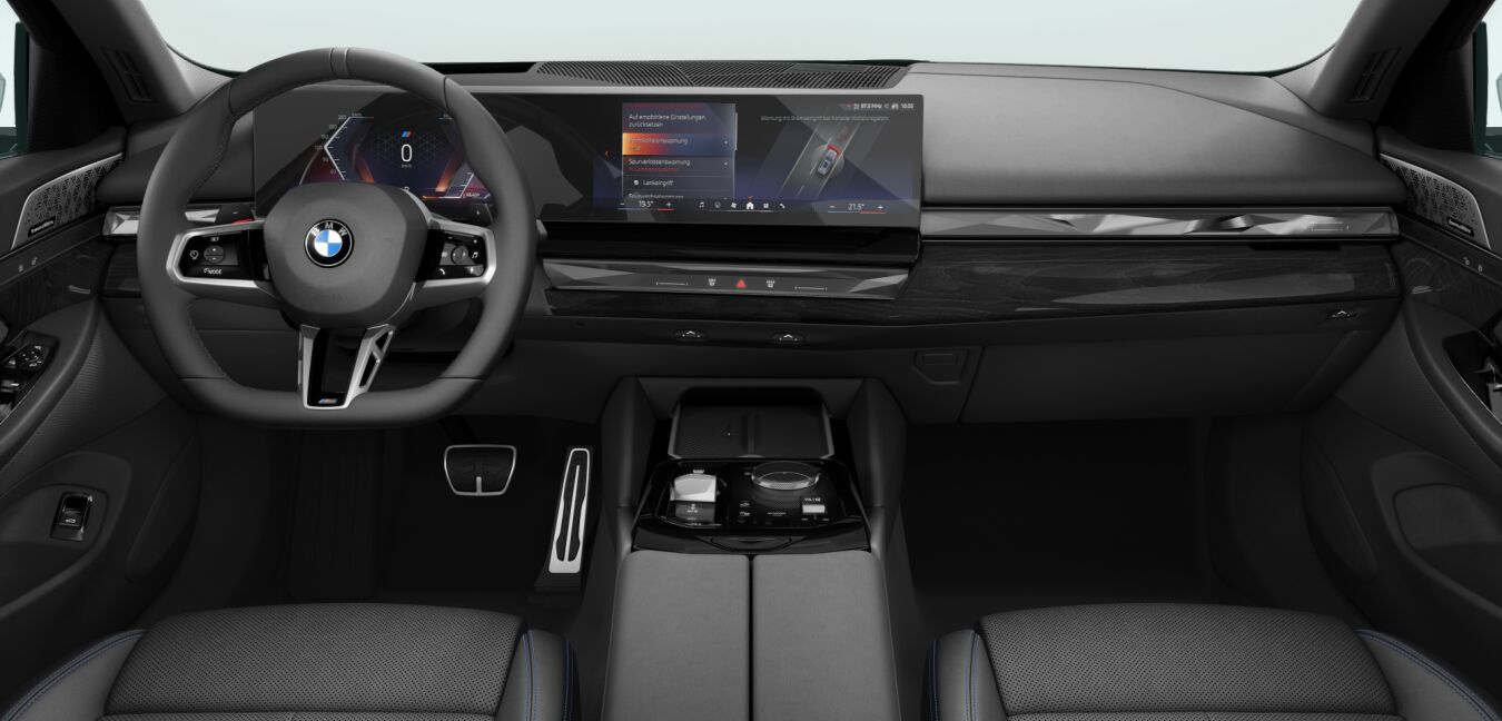 BMW BMW 5er im Innenraum von vorne BMW BMW 5er im Innenraum von vorne