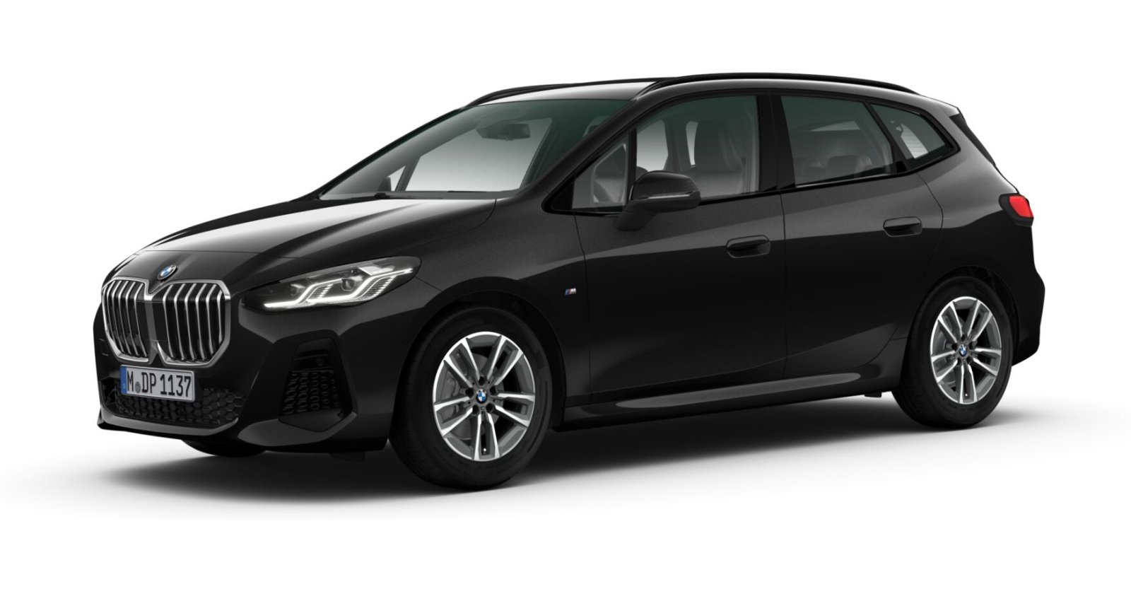 BMW BMW 2er in Schwarz von vorne