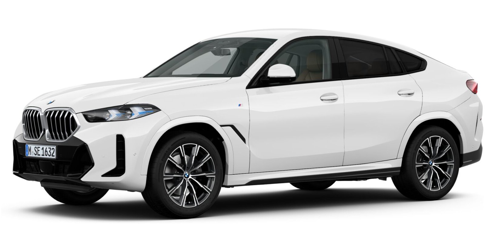 BMW BMW X in Weiß von vorne BMW BMW X in Weiß von vorne