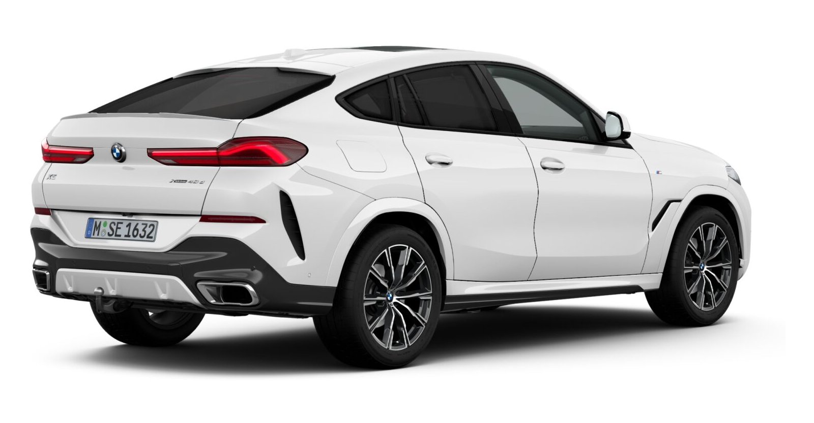 BMW BMW X in Weiß von hinten