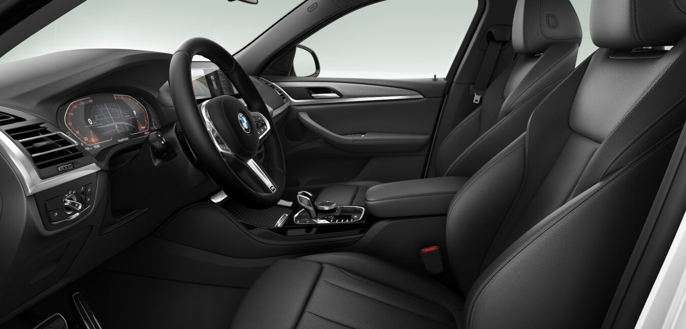 BMW BMW X im Innenraum seitlich