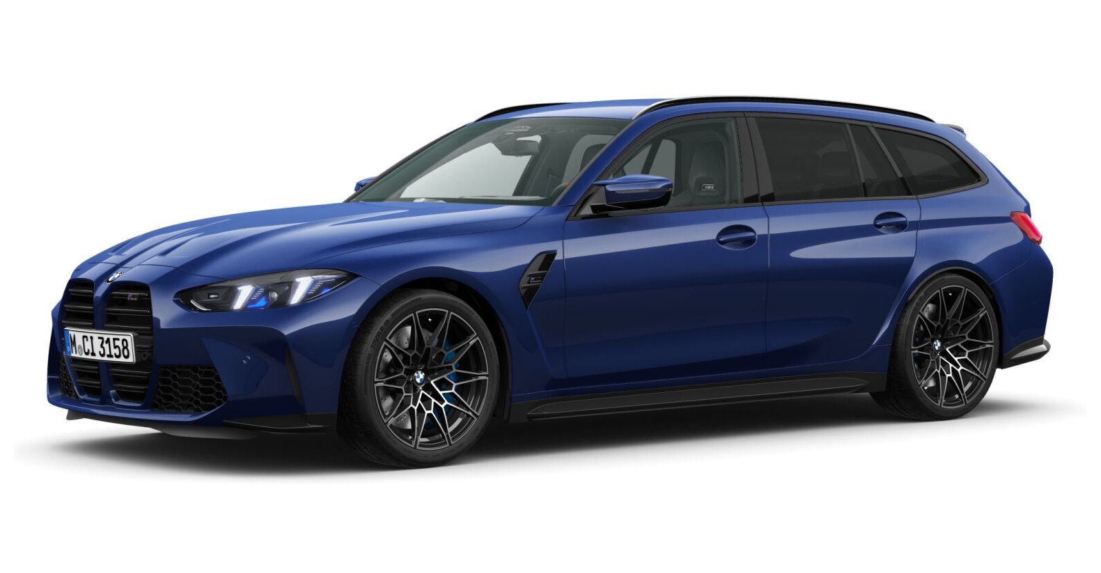 BMW BMW M in Blau von vorne BMW BMW M in Blau von vorne
