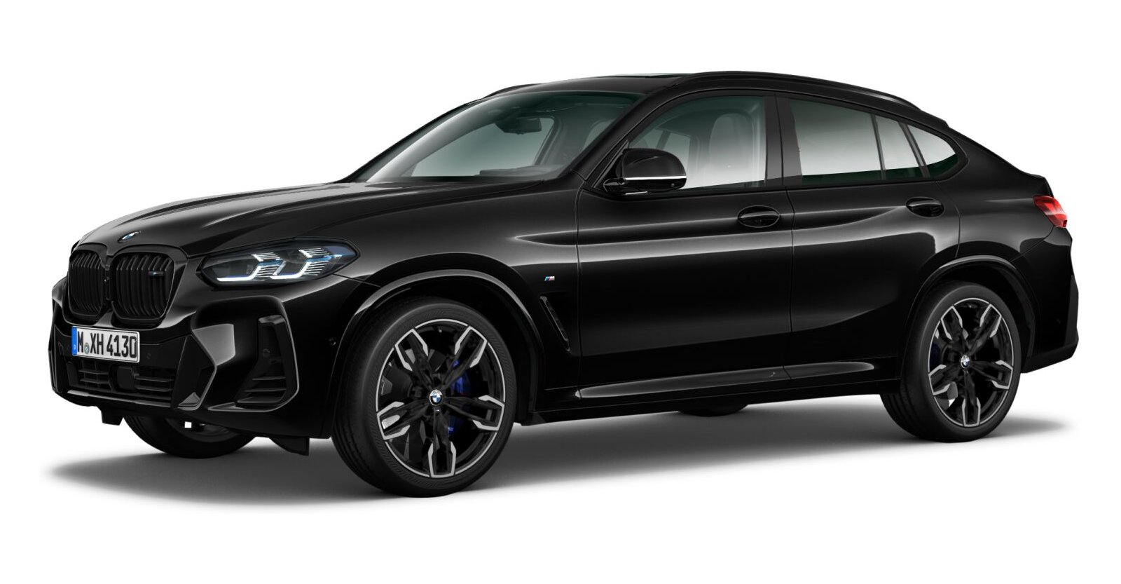 BMW BMW X in Schwarz von vorne