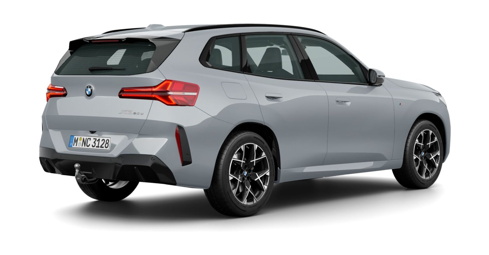 BMW BMW X in Grau von hinten BMW BMW X in Grau von hinten