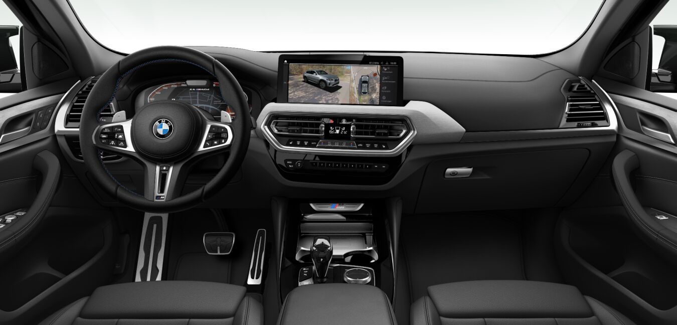 BMW BMW X im Innenraum von vorne