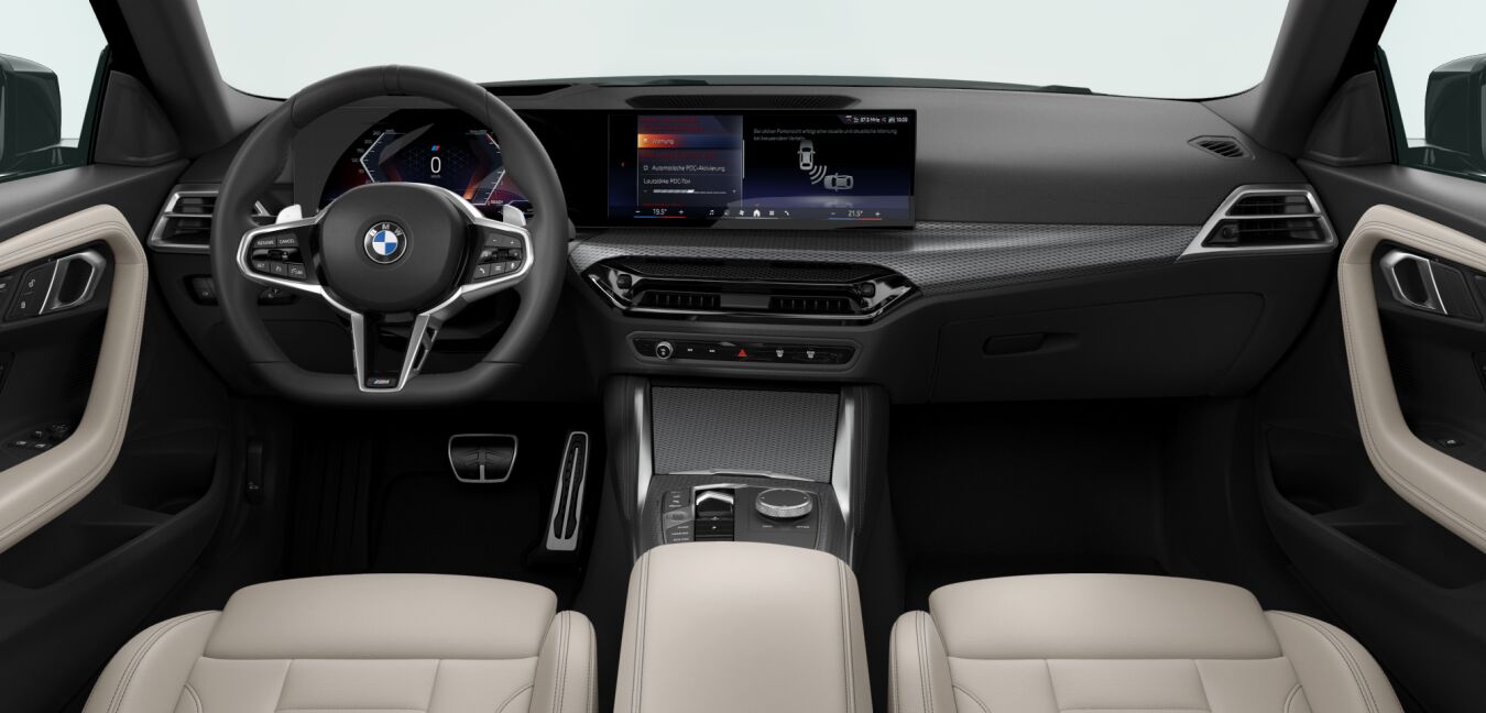 BMW BMW 2er im Innenraum von vorne BMW BMW 2er im Innenraum von vorne