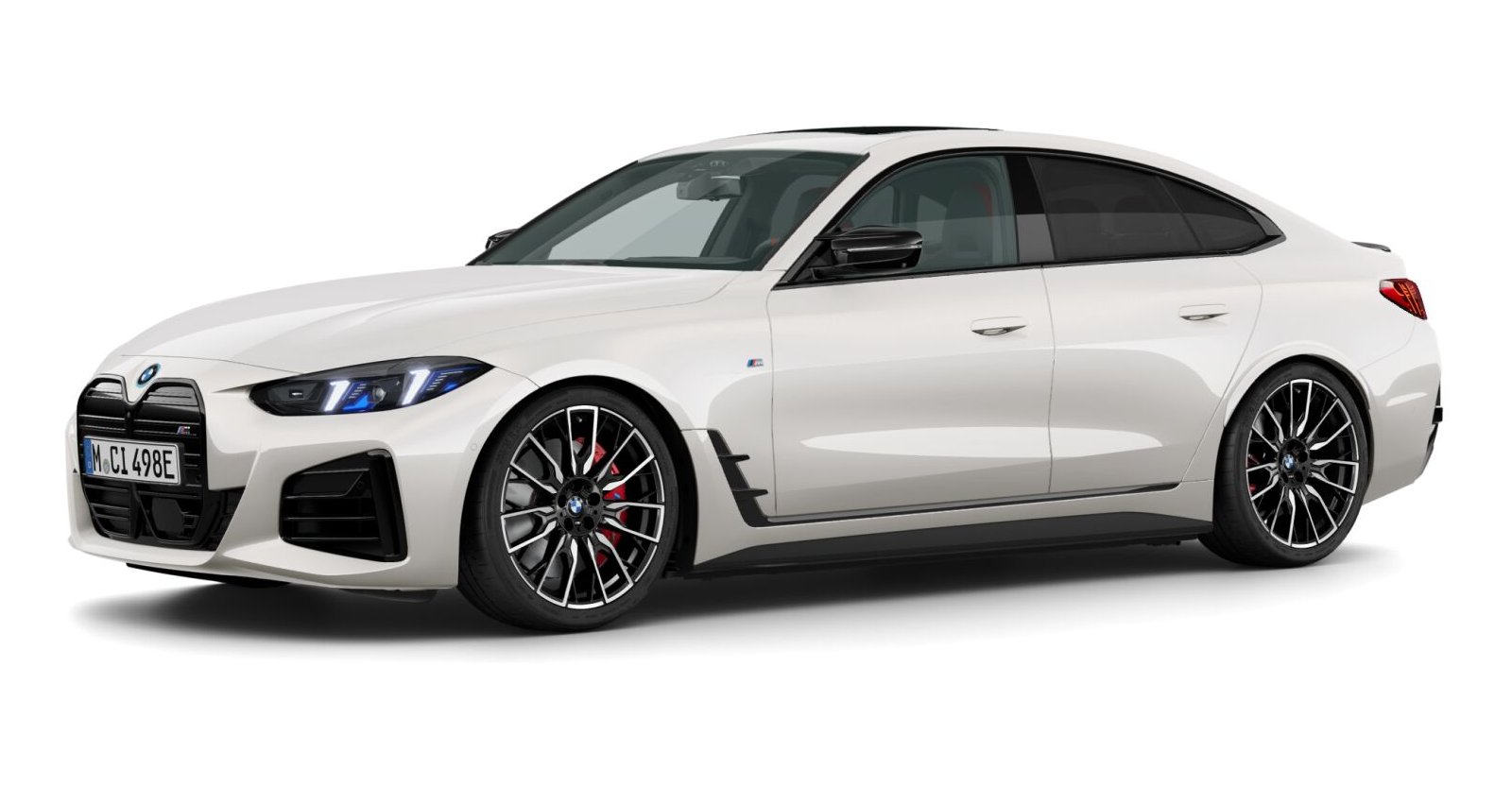BMW BMW I in Weiß von vorne