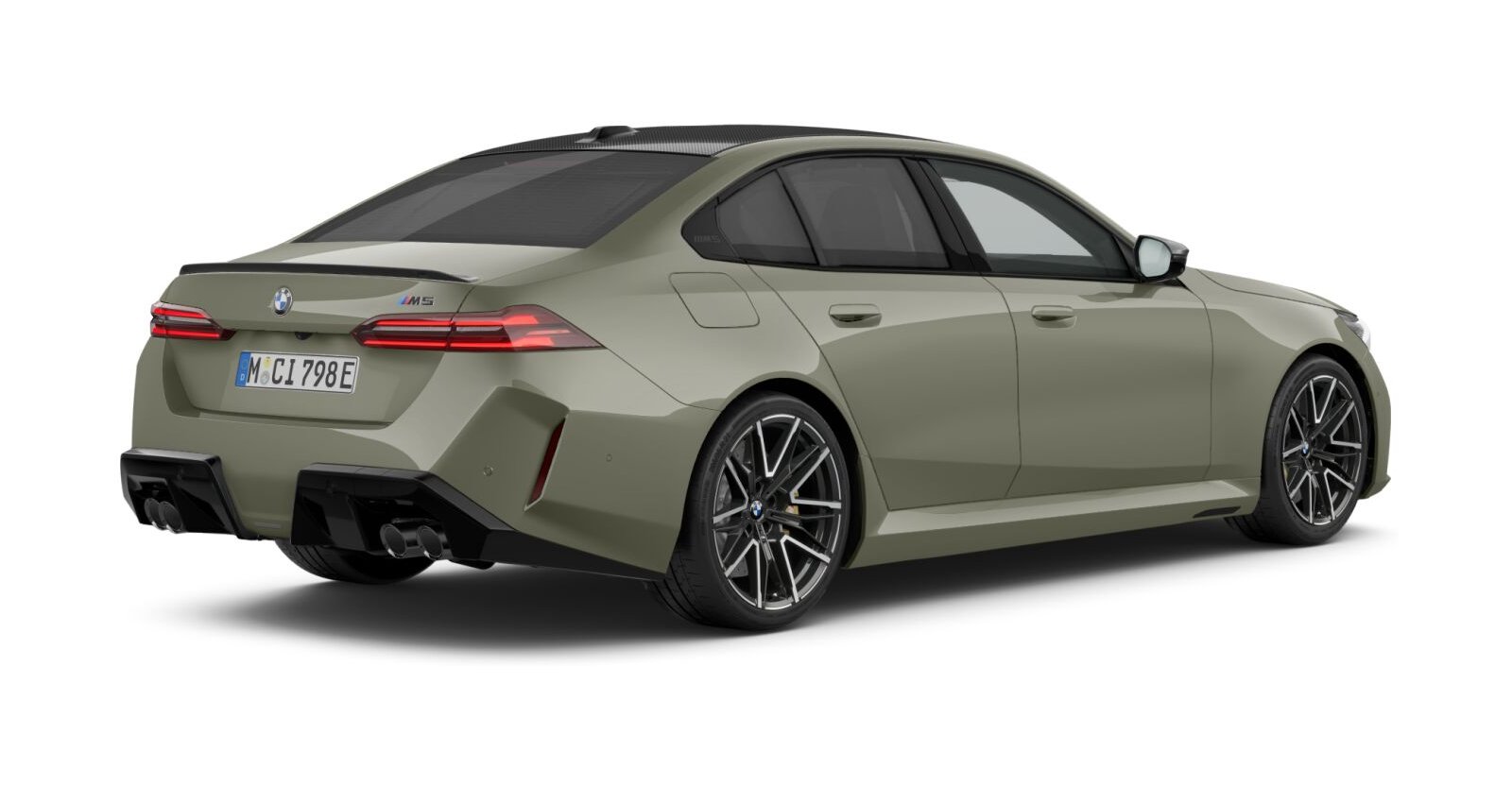 BMW BMW M in Grau von hinten BMW BMW M in Grau von hinten