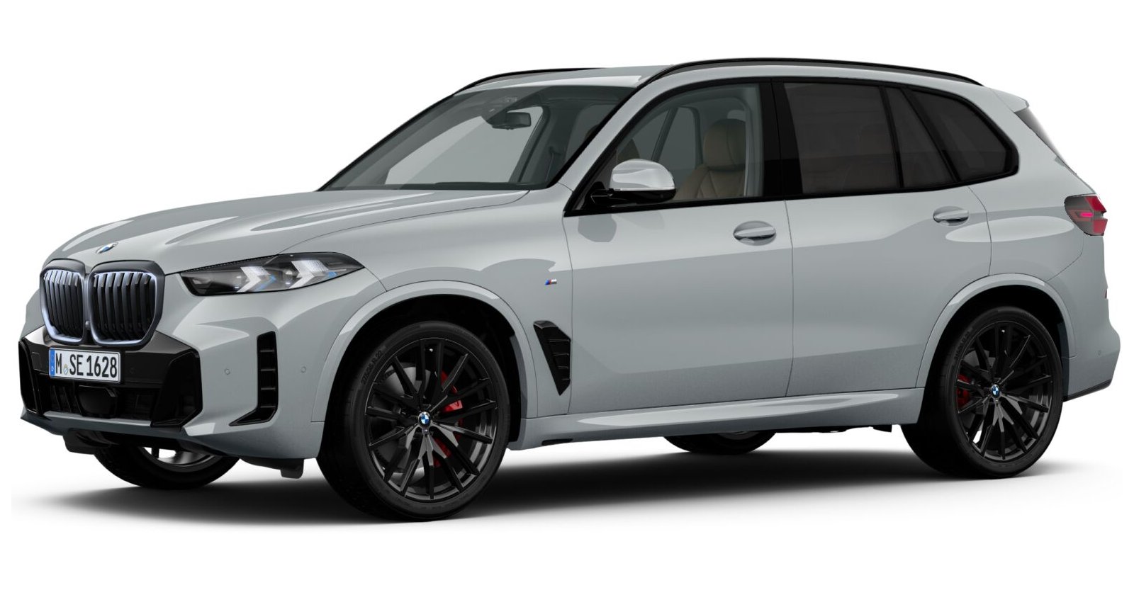 BMW X5 xDrive30d in Grau von vorne BMW X5 xDrive30d in Grau von vorne