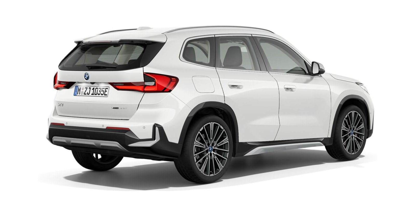 BMW BMW X in Weiß von hinten