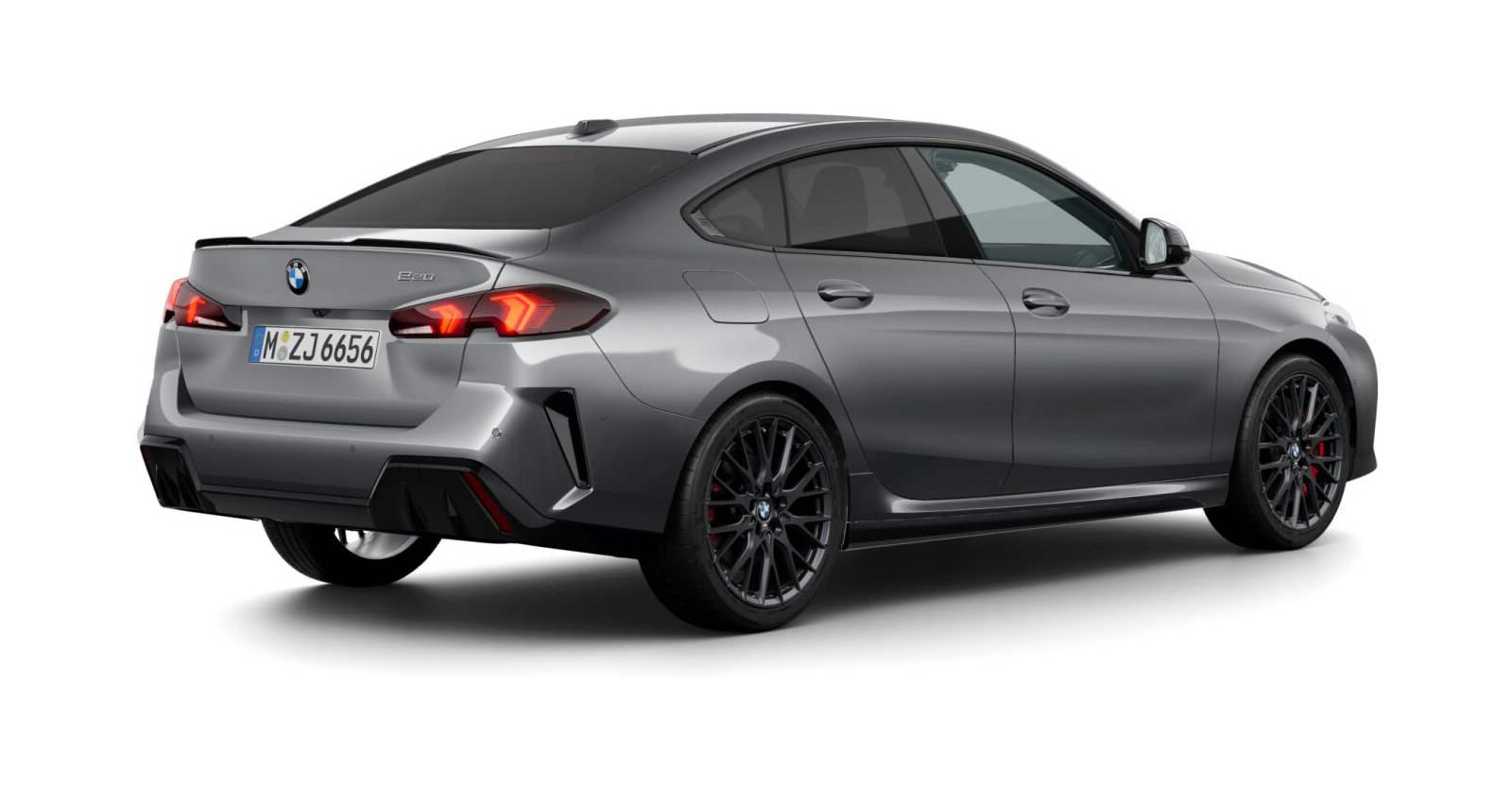 BMW BMW 2er in Grau von hinten BMW BMW 2er in Grau von hinten