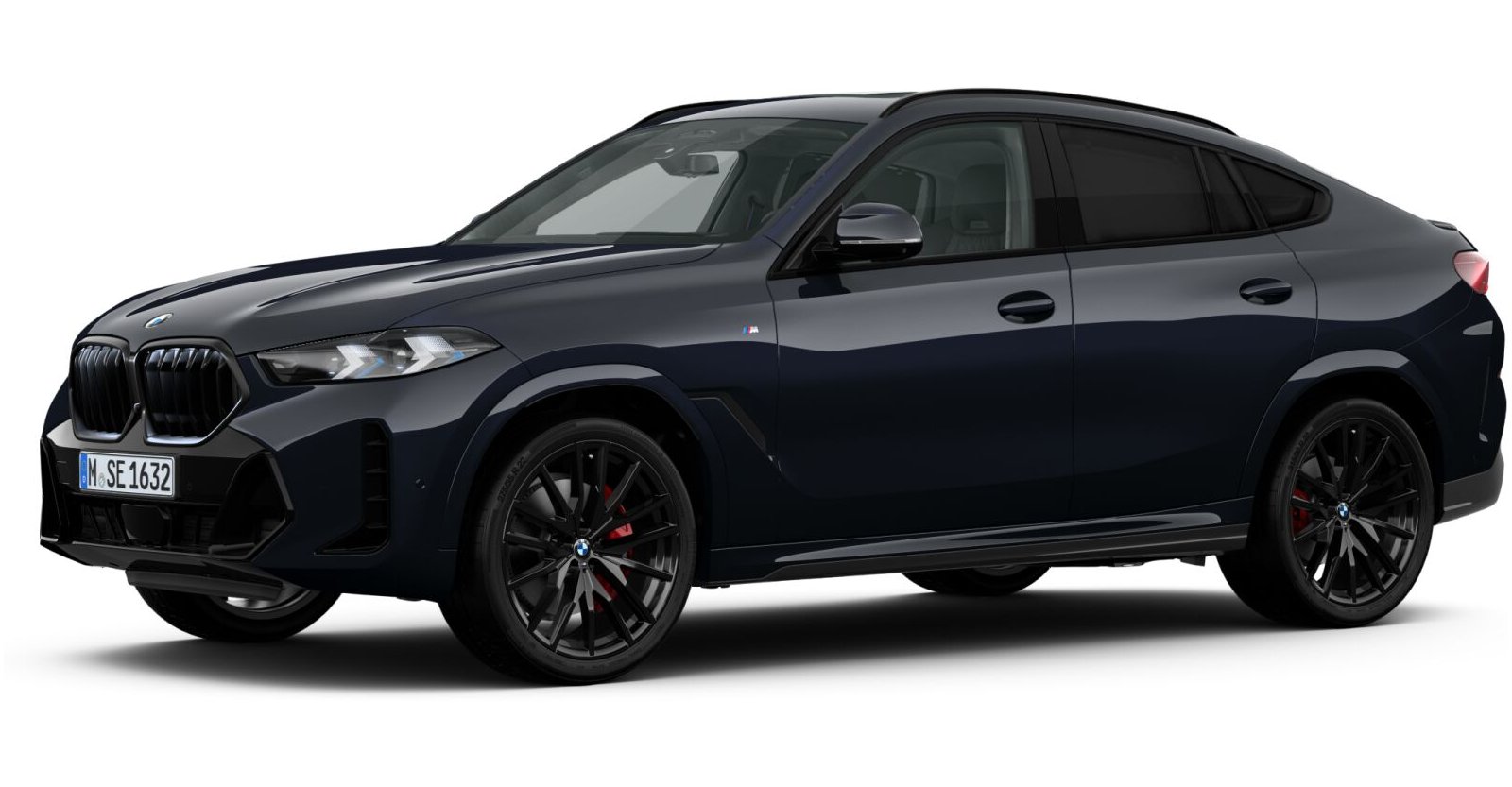 BMW BMW X in Schwarz von vorne BMW BMW X in Schwarz von vorne