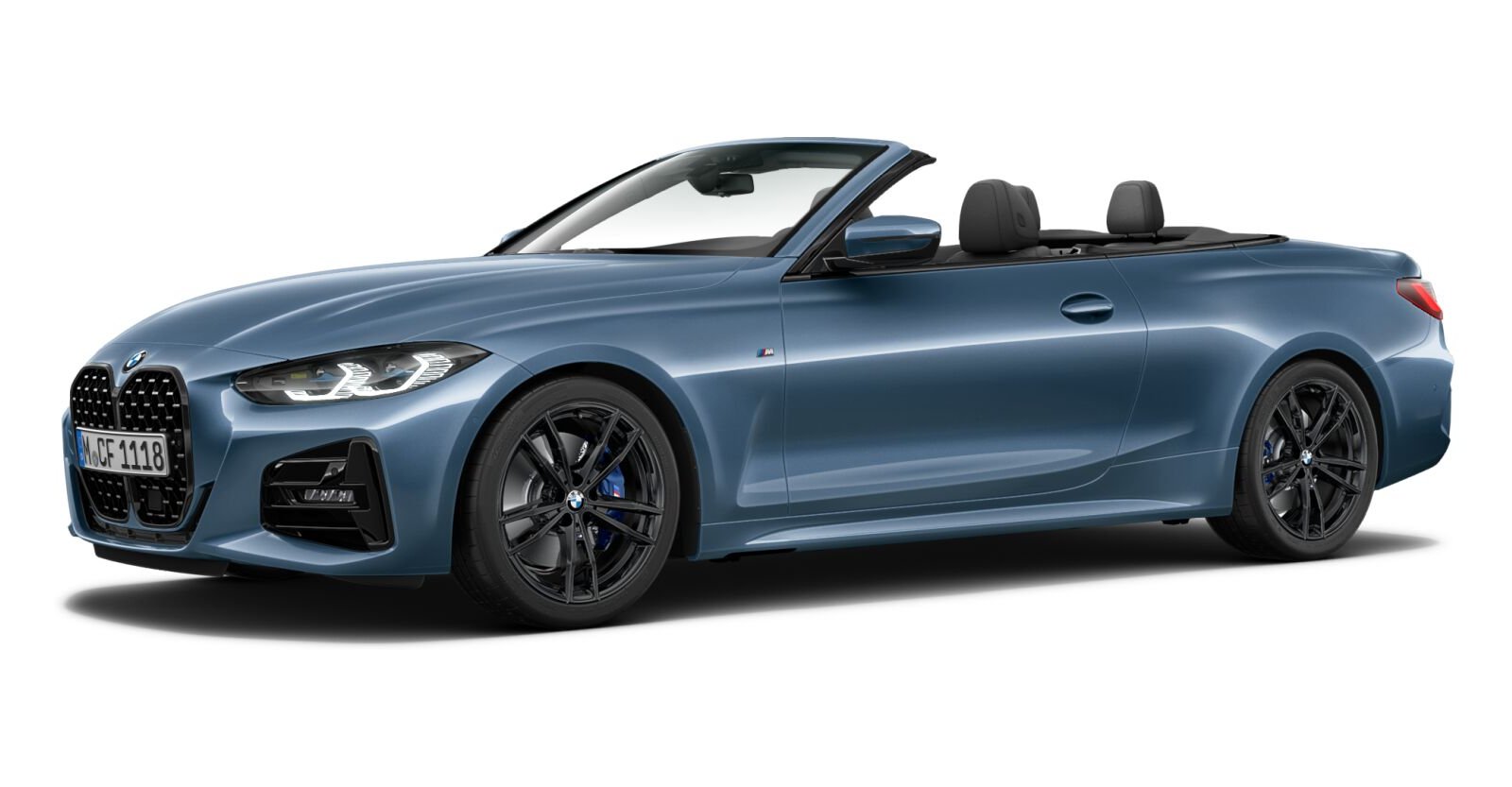 BMW BMW 4er in Blau von vorne BMW BMW 4er in Blau von vorne