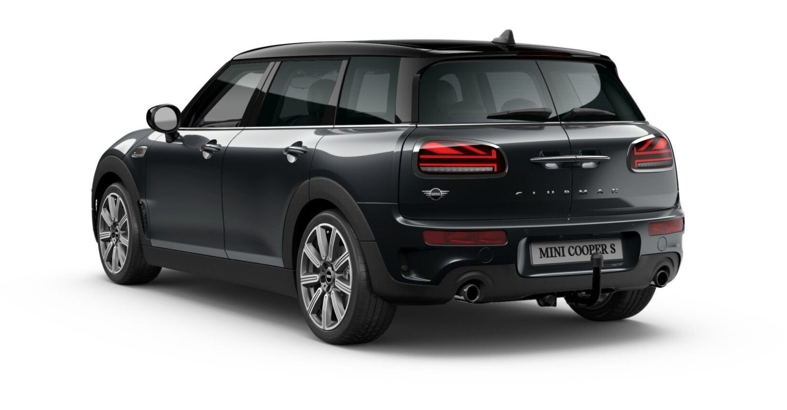 MINI MINI Clubman in Grau von hinten