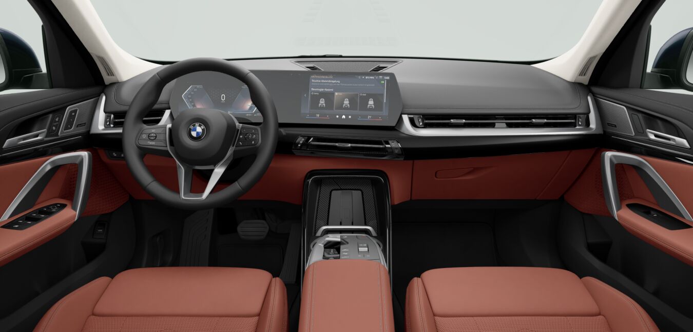 BMW BMW X im Innenraum von vorne